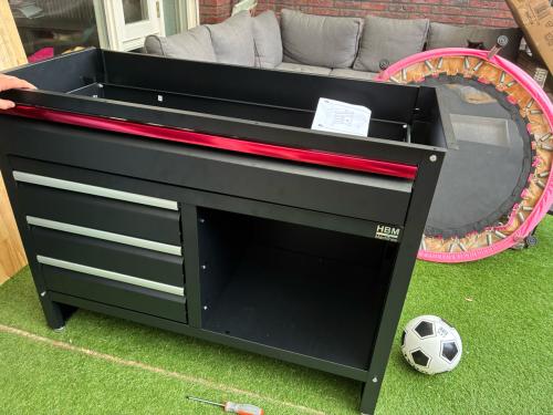 HBM werkbank 120cm nieuw uit de doos