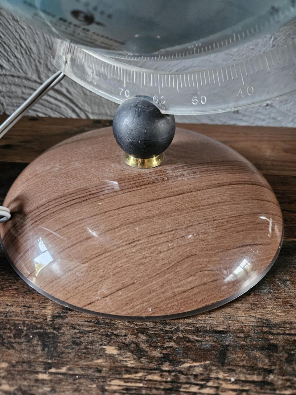 Vintage Wereldbol met Verlichting - Rico Florence italy
