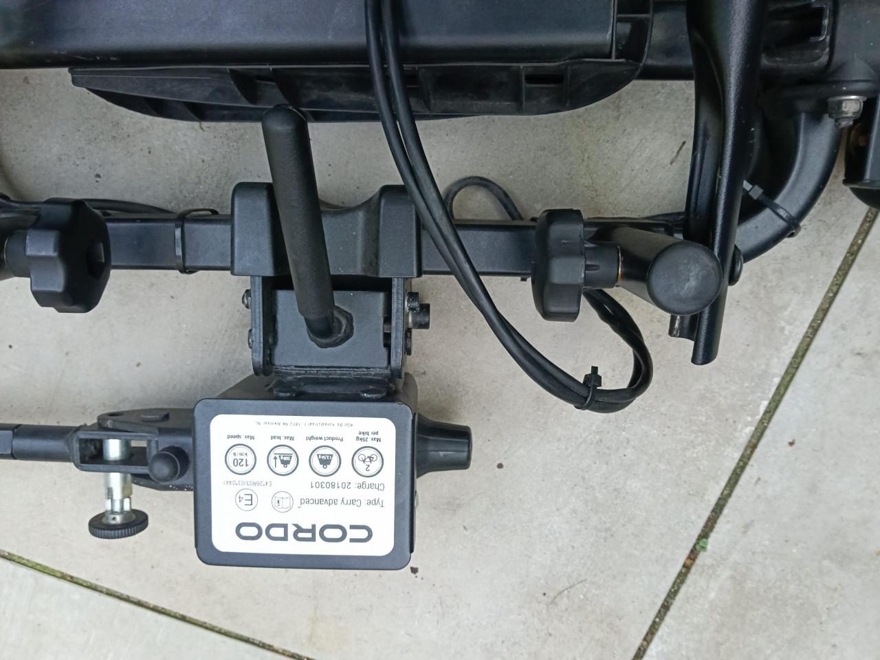 Cordo fietsendrager Carry advanced kantelbaar