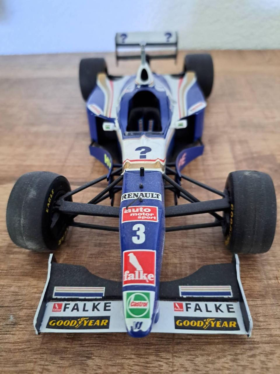 Williams Renault FW19, specifiek decoureur Heinz-Harald Frentzen uit 1997