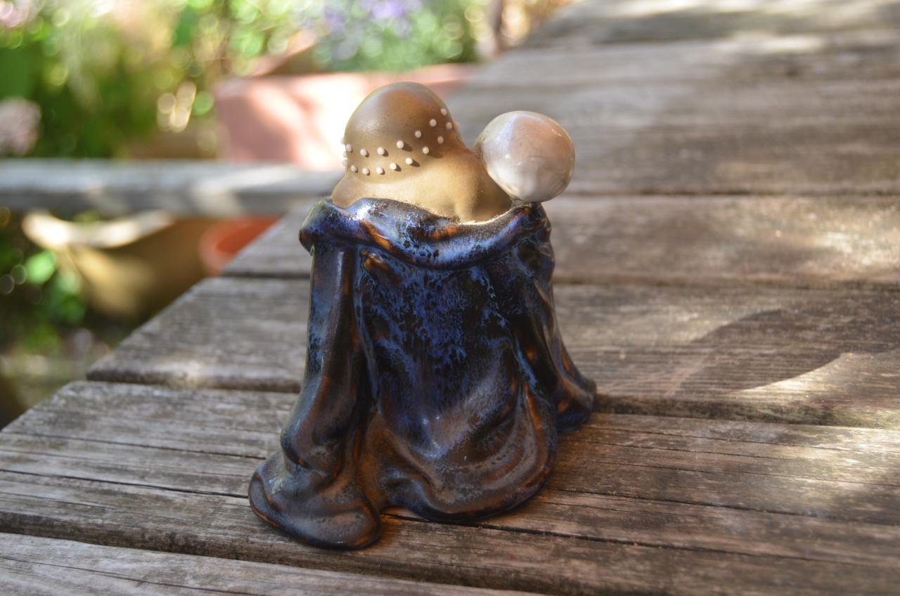 Mooi beeldje lachende Boeddha / Budai (2)