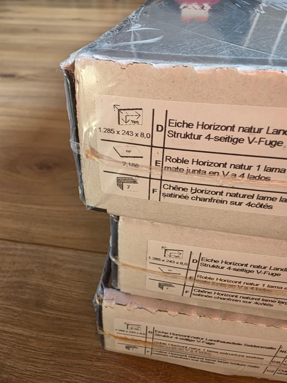 Nieuw Laminaat + ondervloer 15,3m2