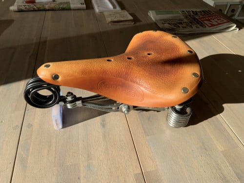 Brooks Zadel z.g.a.n. B135. Een beter zadel bestaat niet!