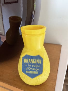 Orangina rietjes houder jaren 70
