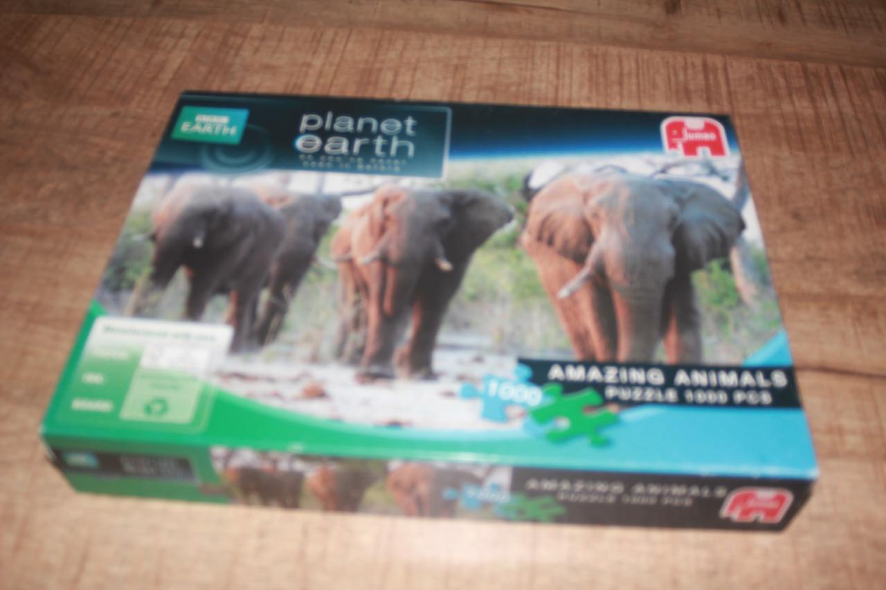 Olifanten puzzel van animal planet