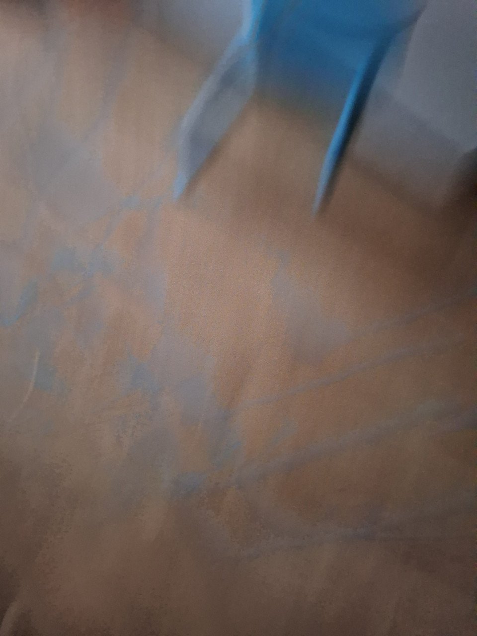 Blauw krukje