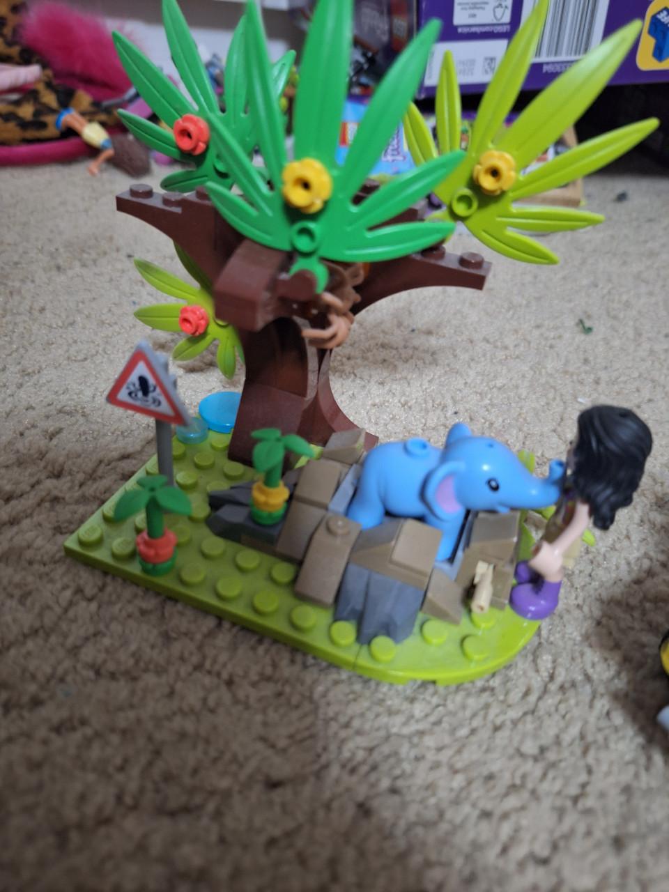Lego Friends 41421, Reddingsbasis babyolifant in jungle, Leeftijd 6+