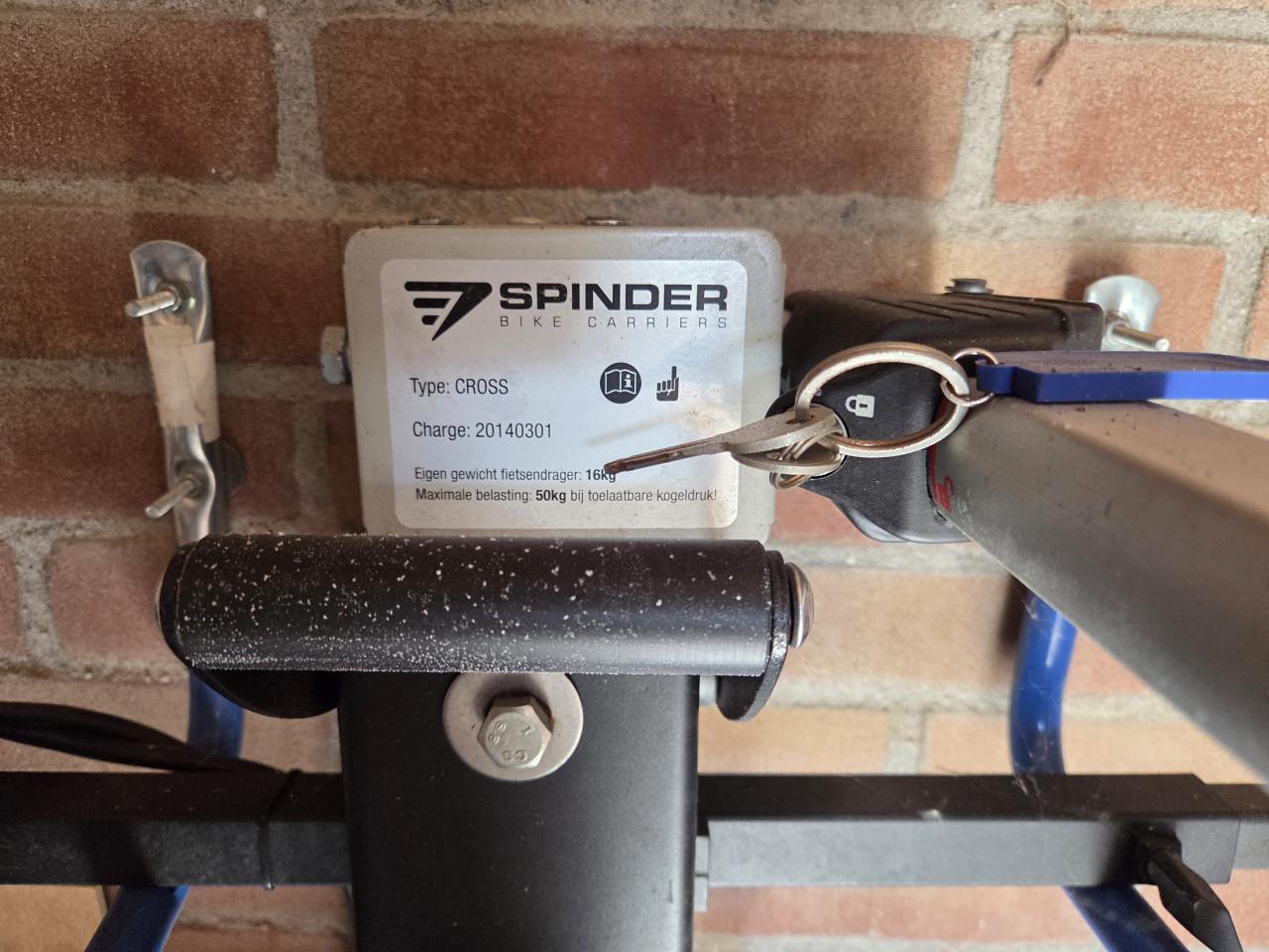 Spinder fietsendrager