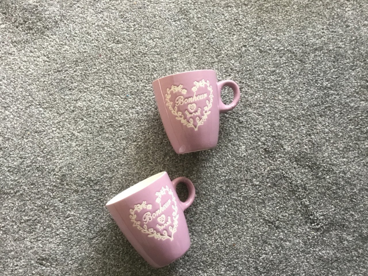 A Twee leuke koffiekopjes