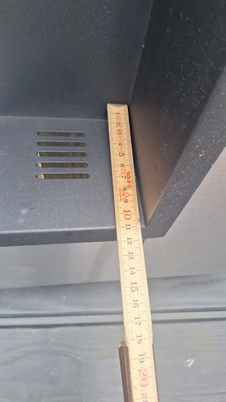 Moderne rvs gelhaard met 3 branders