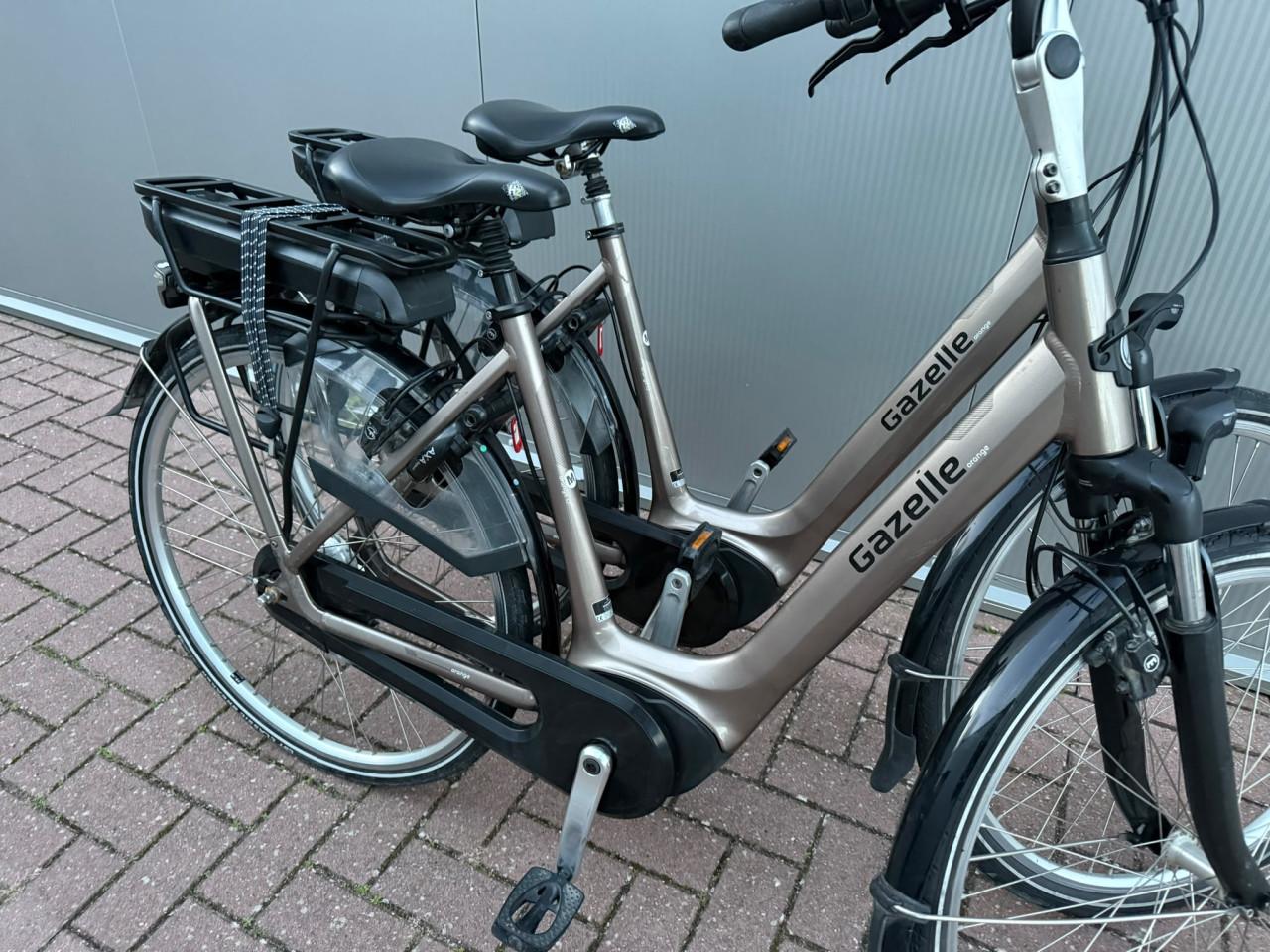Set Gazelle Orange C7+ HMB Bosch elektrische fietsen 400Wh