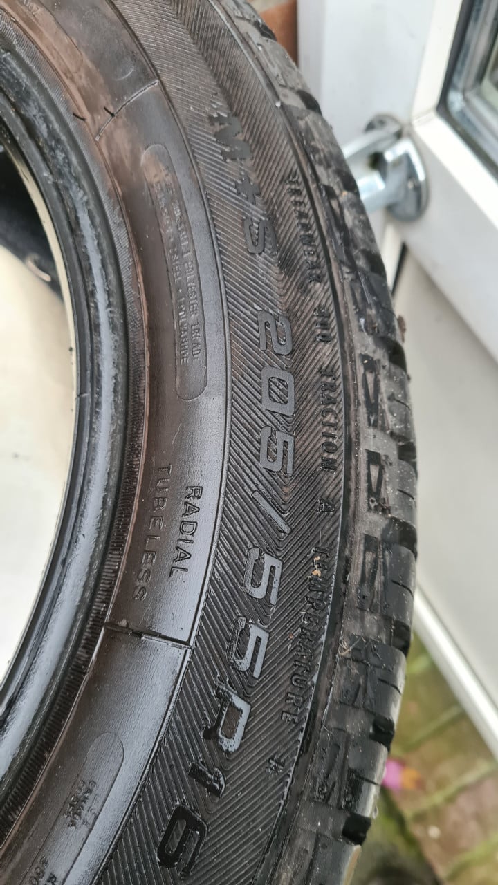 2X auto banden merk GOOD YEAR-All season-205X55R16