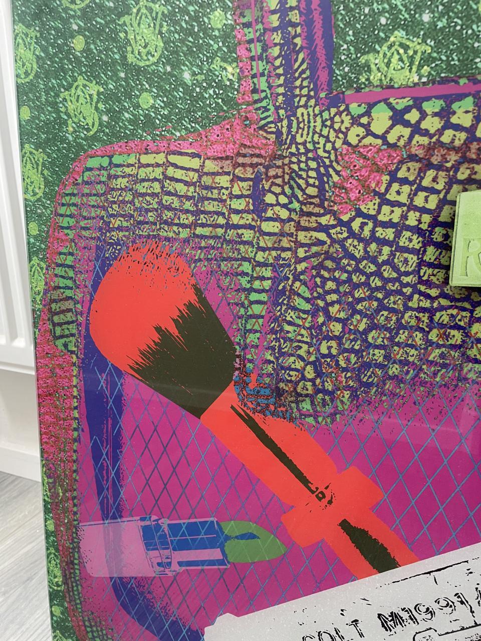 Modern kunstwerk Cobra Art Chanel tas make up decoratie design