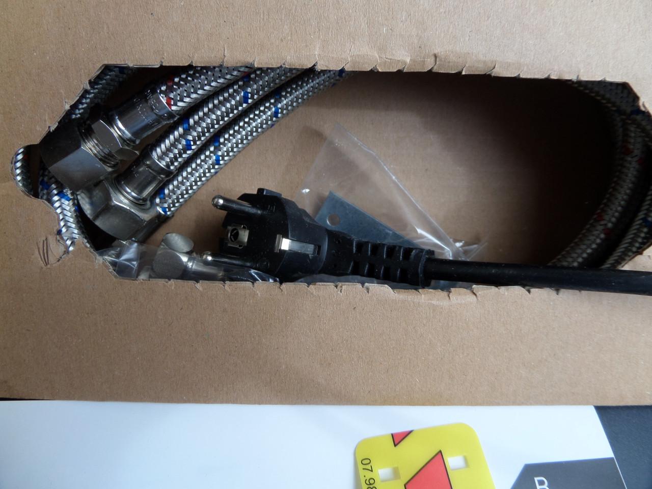 Boiler Close in van Daalderop EASY line Is een maal gevuld voor een test