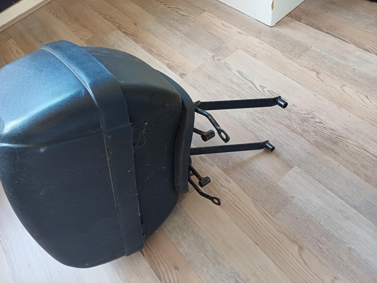 Zip Koffer voor scooter  (inclusief rekje/beugel)