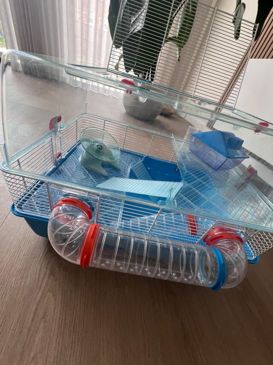 Hamsterkooi + accessoires