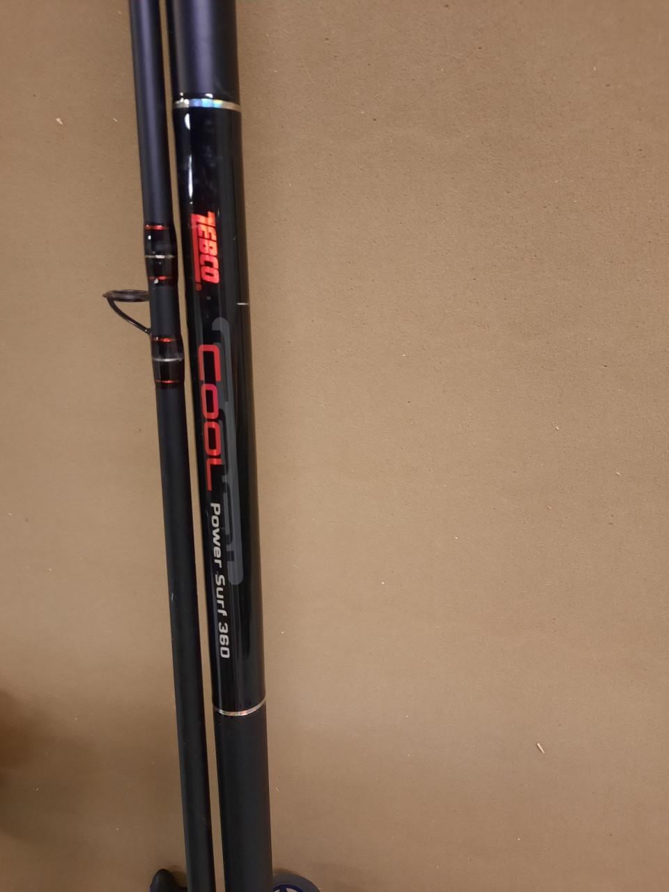 Hengel Zebco cool Powersurf 12’ met molen