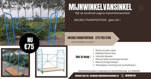 Meubeltransportkar / Verhuiskar