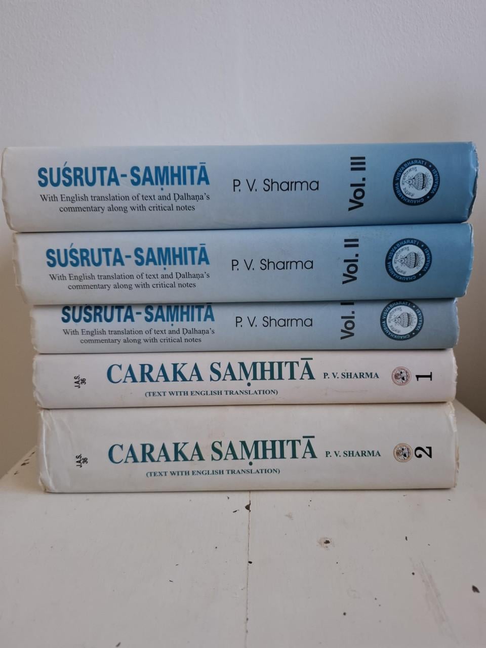 Ayurveda klassiekers, sushruta en caraka, en meer