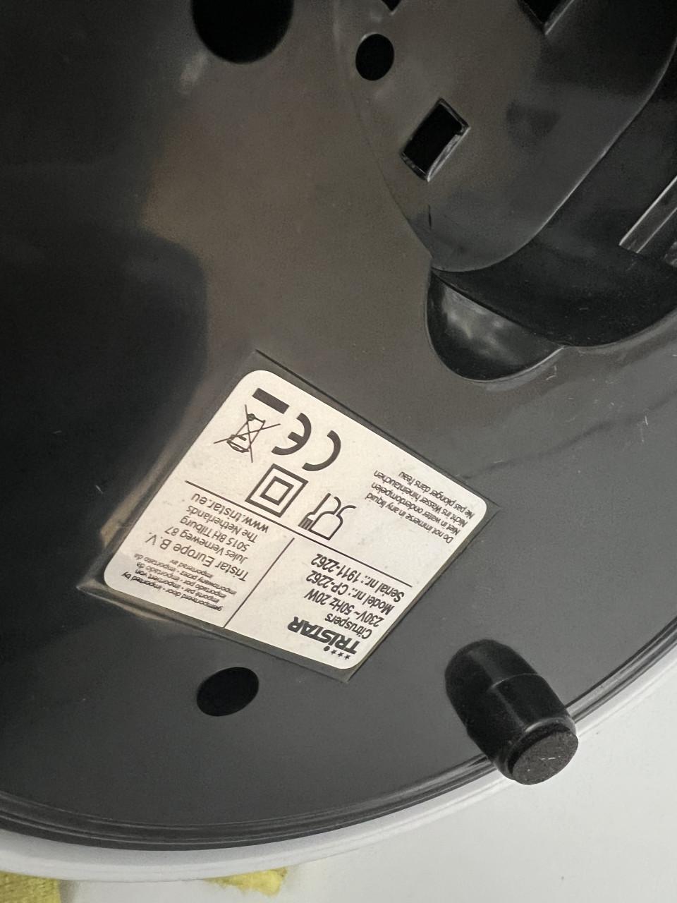 Nieuw Zilveren citruspers