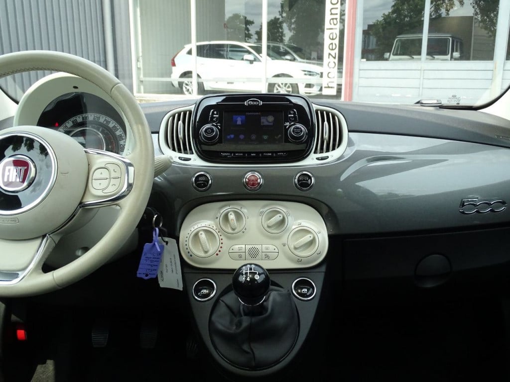 Fiat 500 0.9 twinair turbo collezione | pano | cruise | 16" | navi | blueto