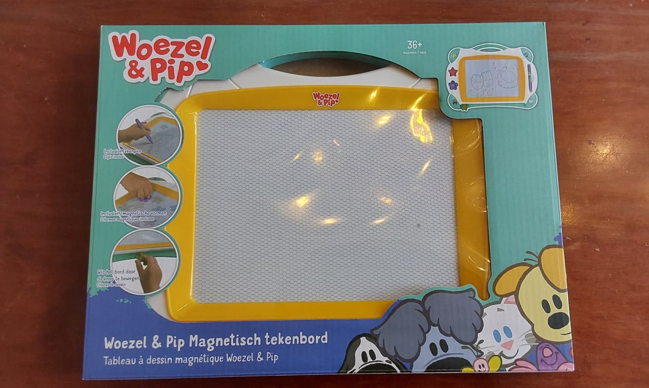 Woezel en Pip magnetisch tekenbord