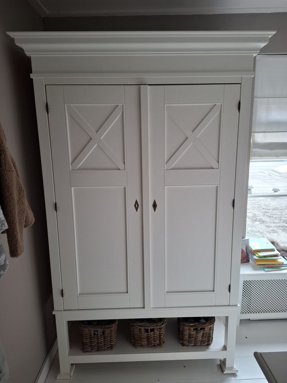 Landelijke complete babykamer