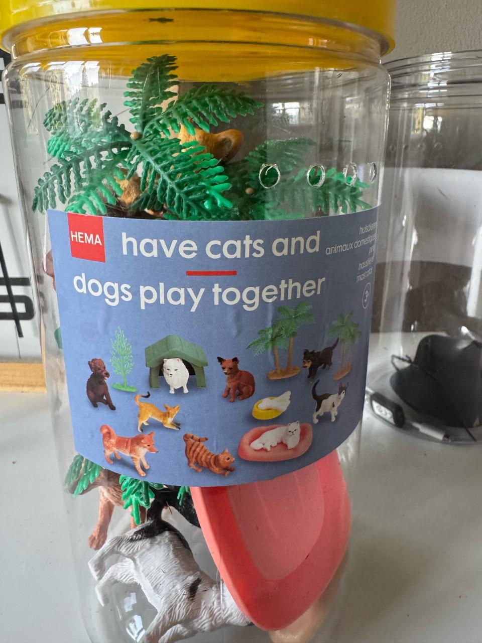 Speelgoed dieren set HEMA