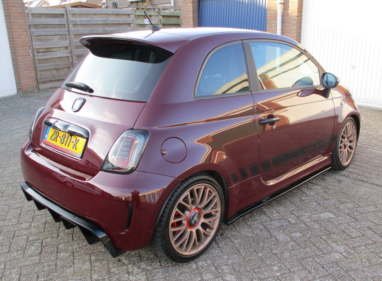 Fiat 500 Abarth  Maserati uitvoering(replica)   180pk, Nieuwe APK