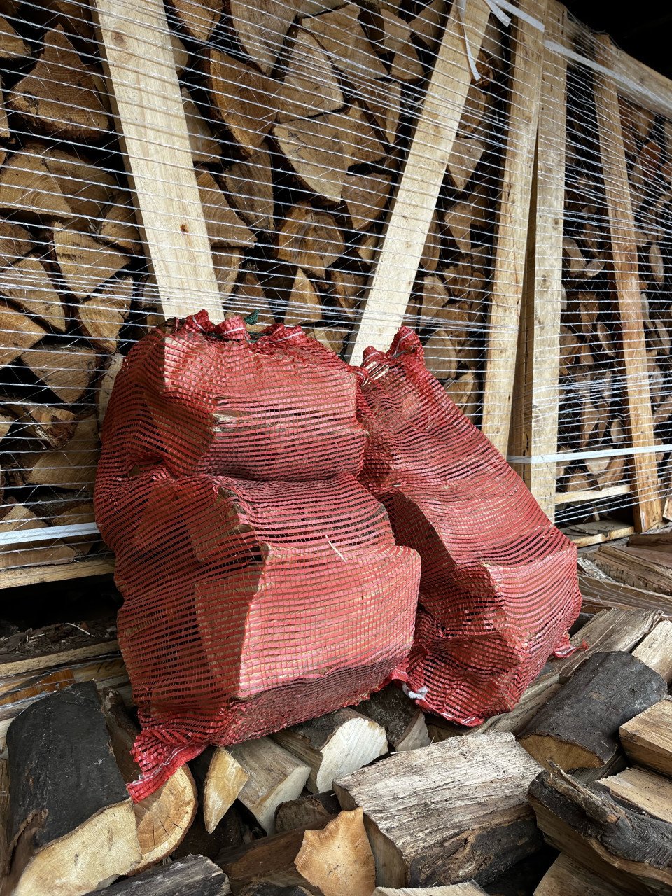 Haardhout eik, haagbeuk, berk ovengedroogd