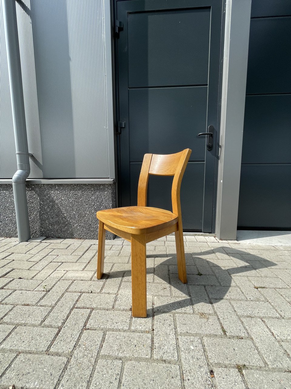 Set Deens vintage jaren 70 stoelen