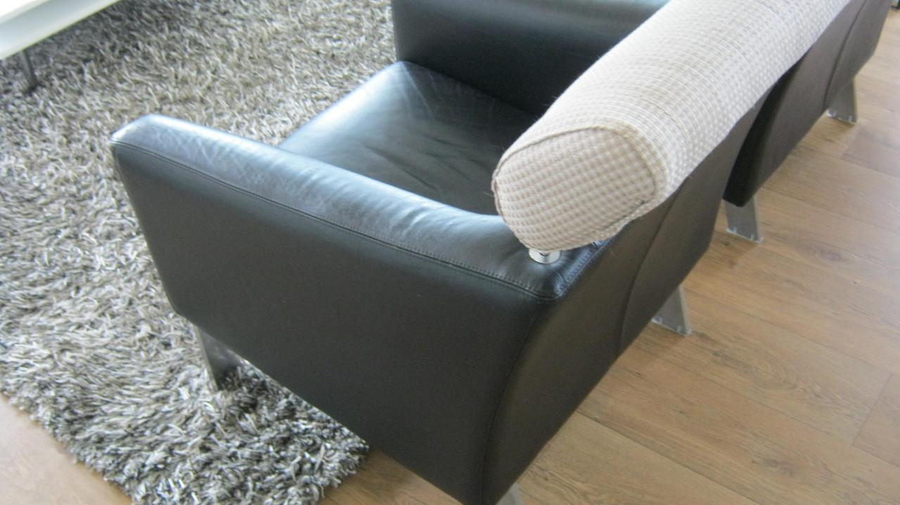 TE KOOP 2X LEOLUX LEREN FAUTEUILS VOOR 50 EURO