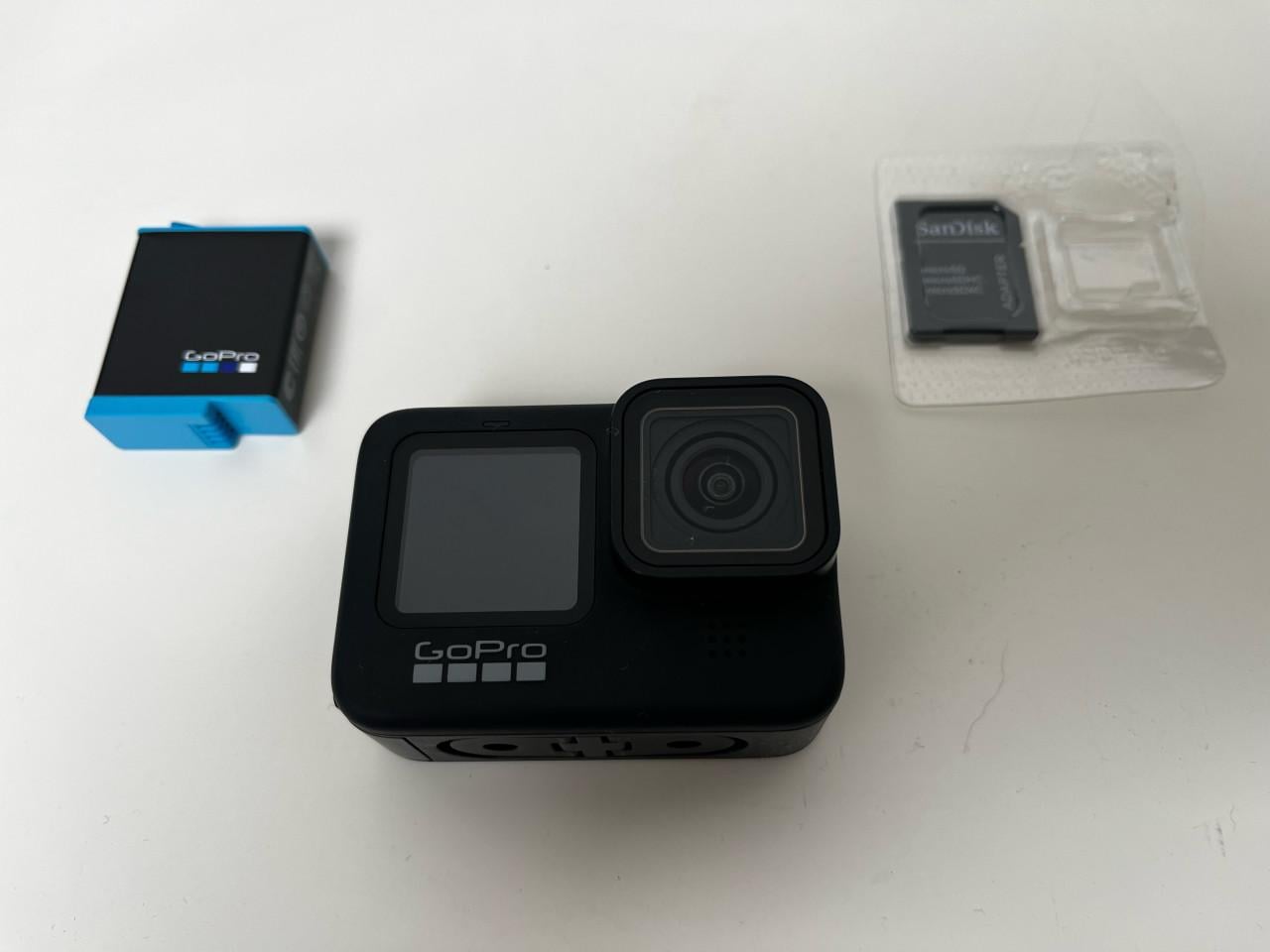 GoPro 9. hero camera met accessoire set