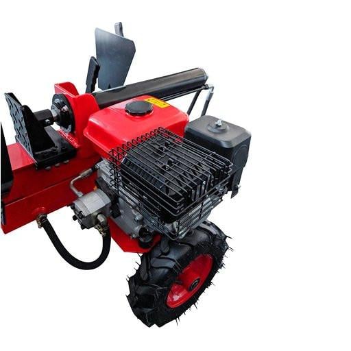 Houtklover, houtkliever, kliefmachine, kloofmachine 12TO benzine