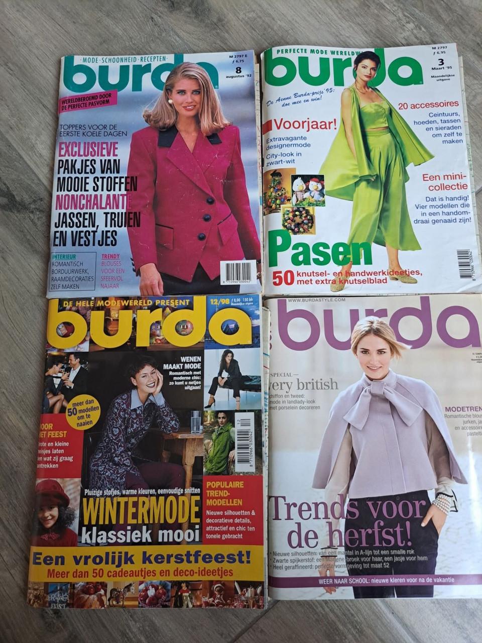4 oudere Burda