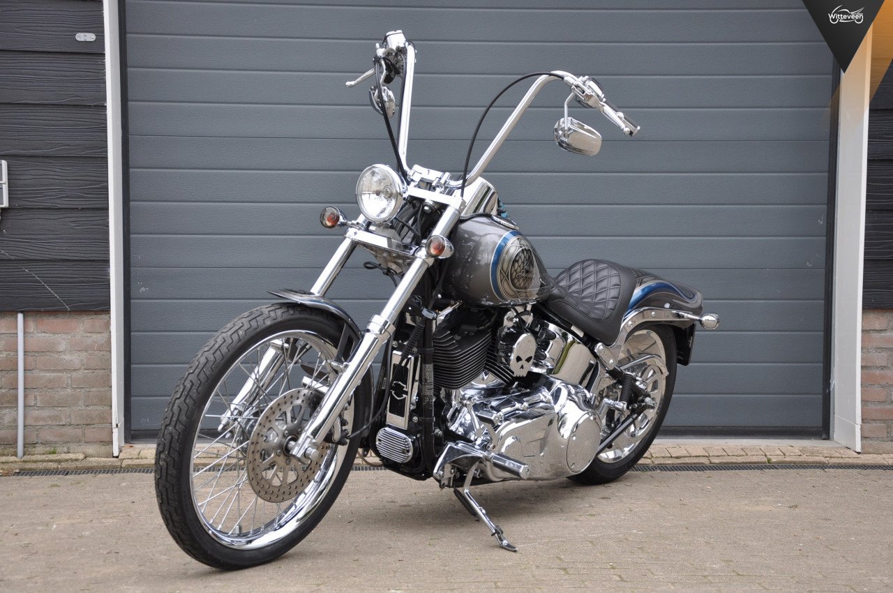 Harley Davidson FXSTC Softail Custom 96 Zeer speciale motor!