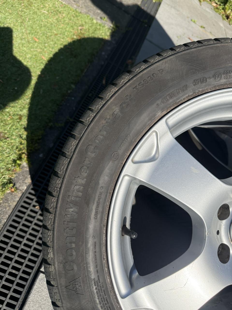 Mercedes Vito velgen met winterbanden