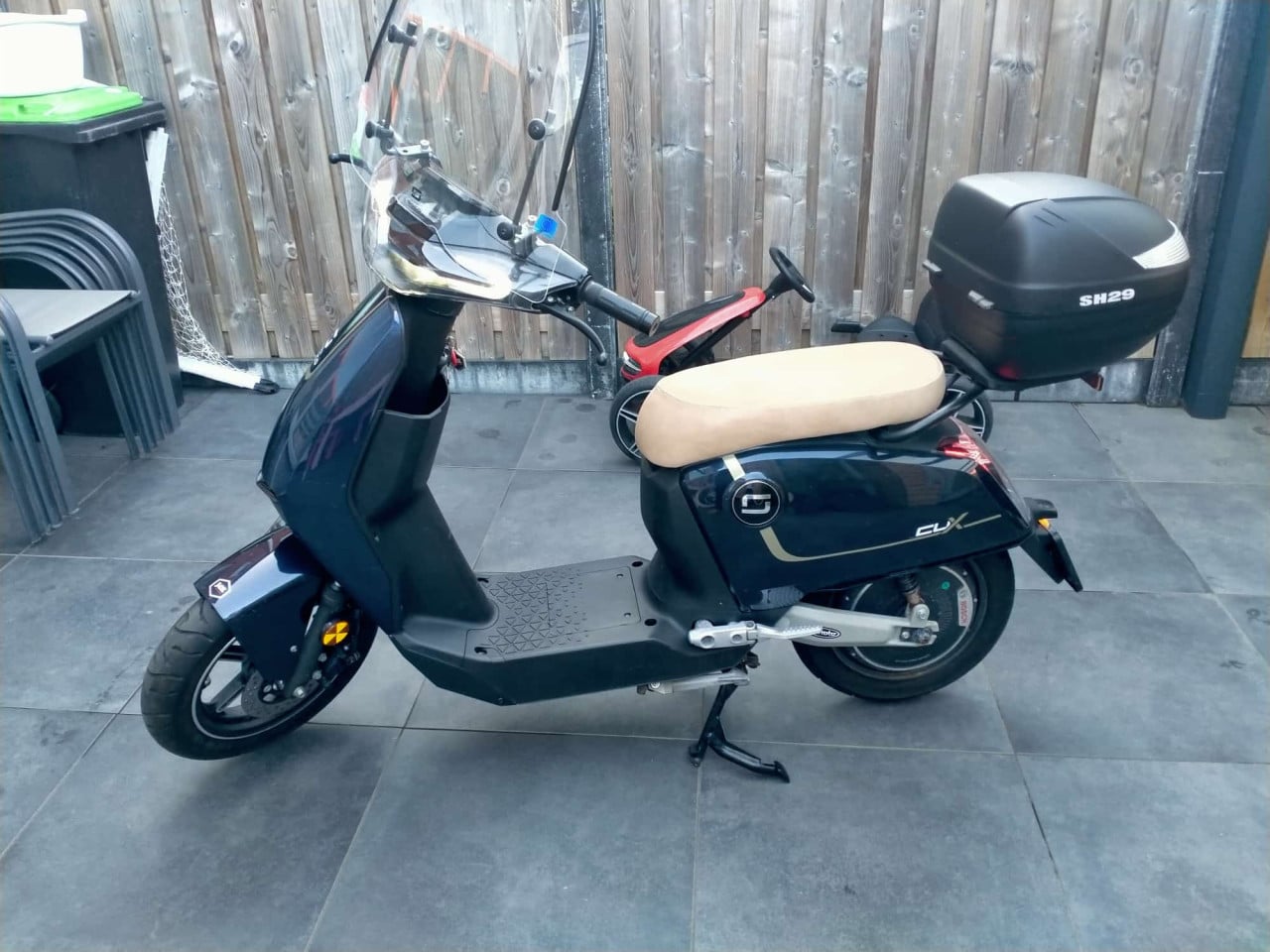 Elektronische scooter super soco