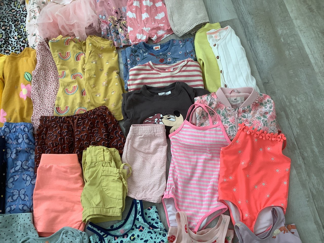 Meisjes Zomer Kledingpakket maat 92 - 43 stuks