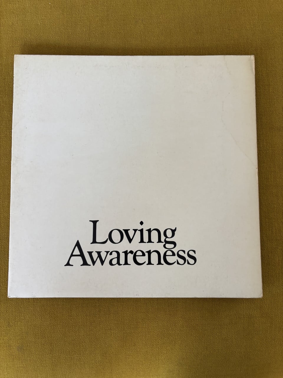 Loving Awareness LP met 2 originele posters
