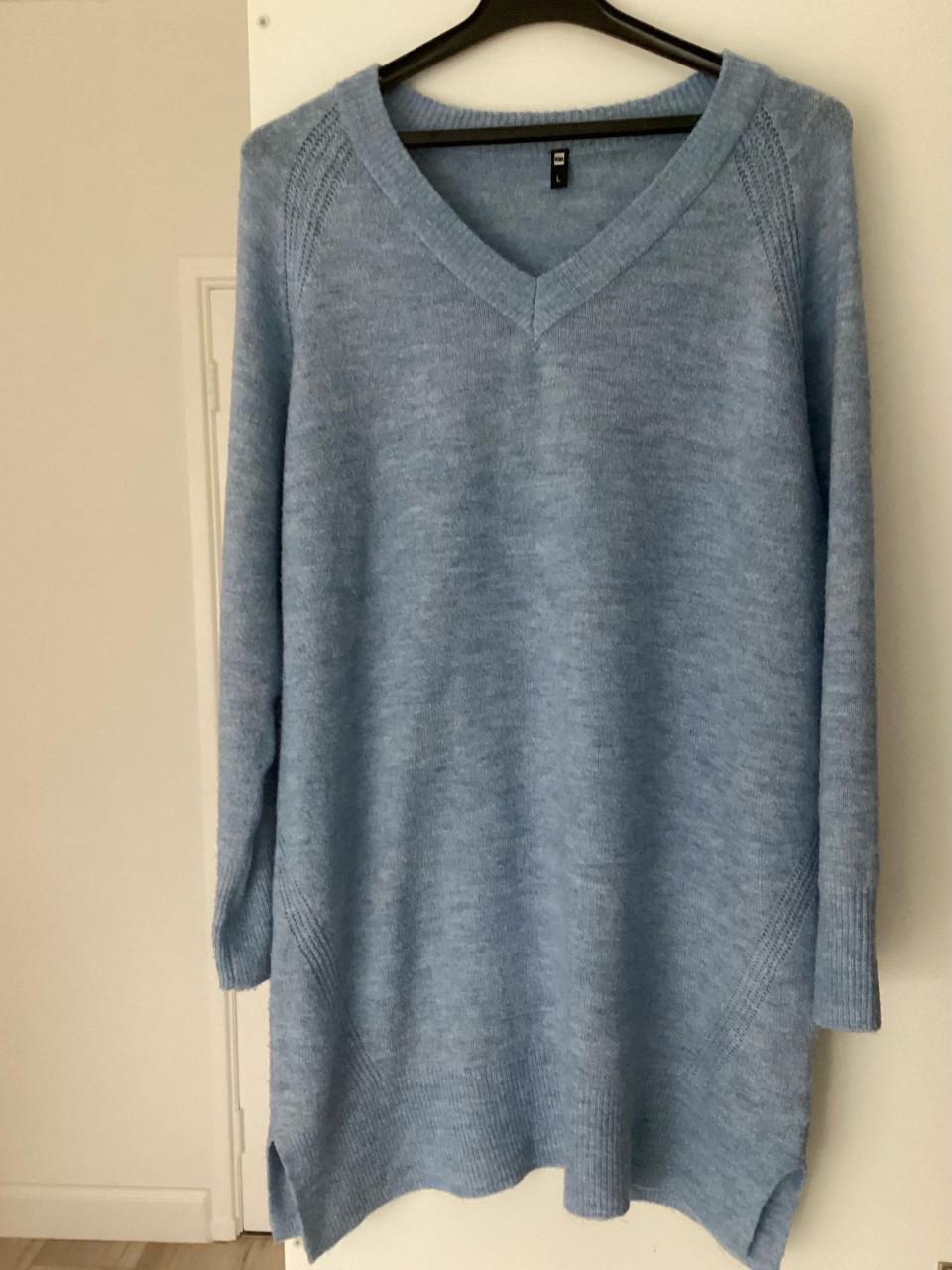 Lekkere warme trui / jurk maat L zgan