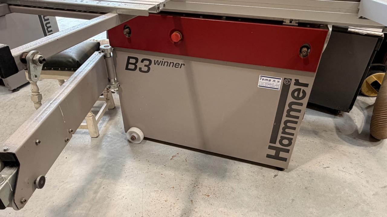 Hammer B3 winner comfort met vele opties (zaag en frees combi machine)