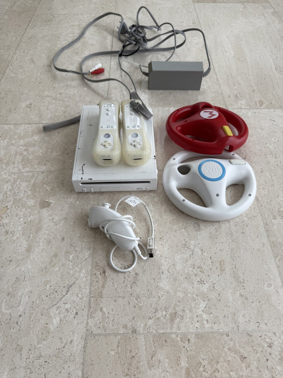 Wii incl Accesoires en spellen