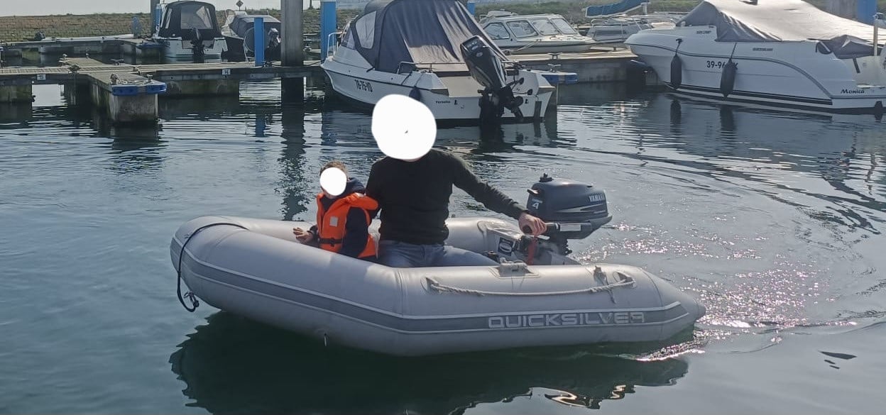 Quicksilver rubberboot