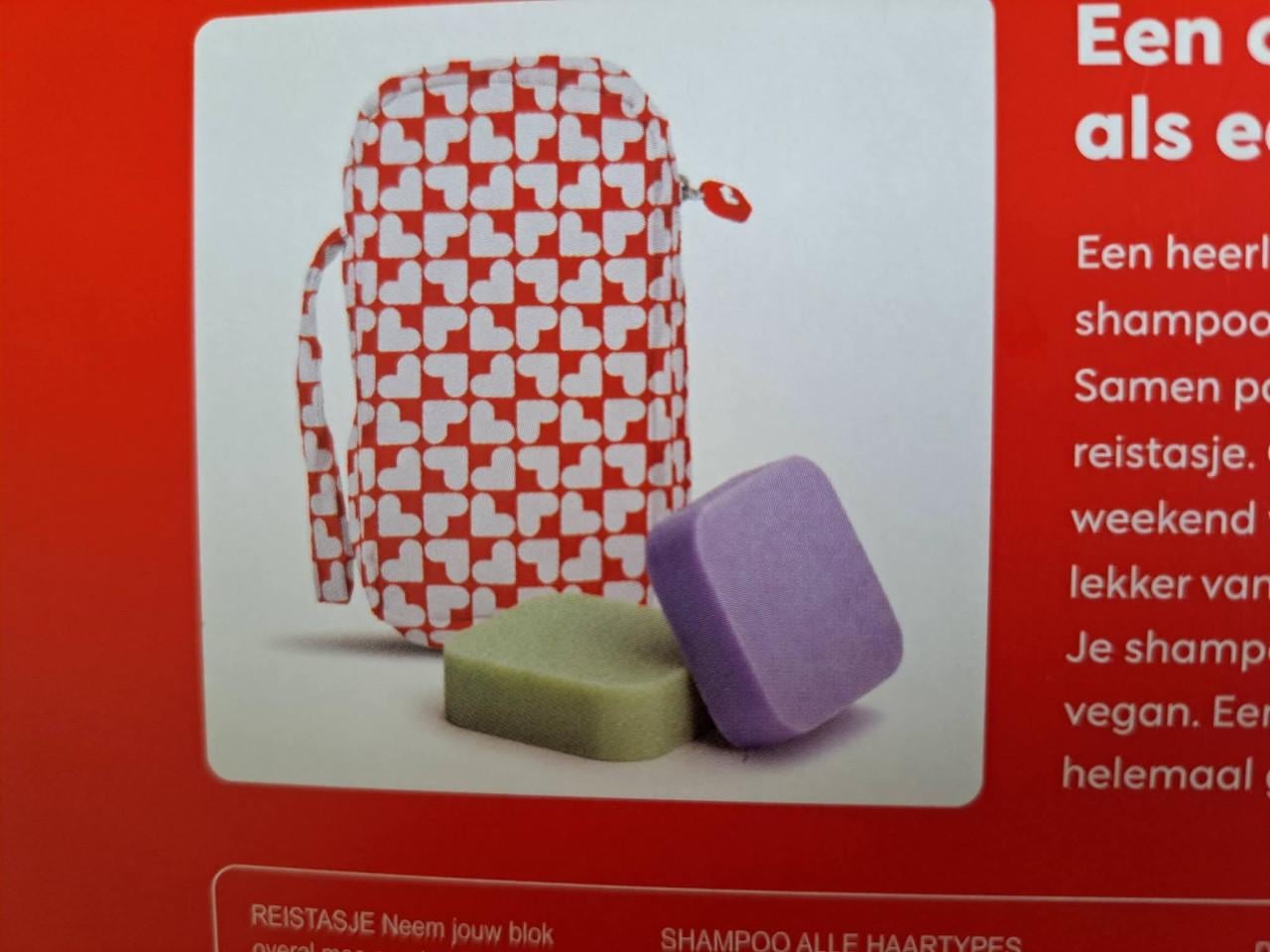 Doucheblok lavendel en shampoo blok alle haartype van de Hema/postcodeloter