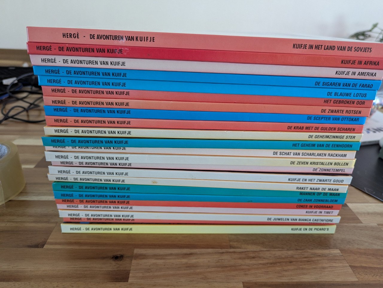 23 Kuifje boeken - hardcover - zgan