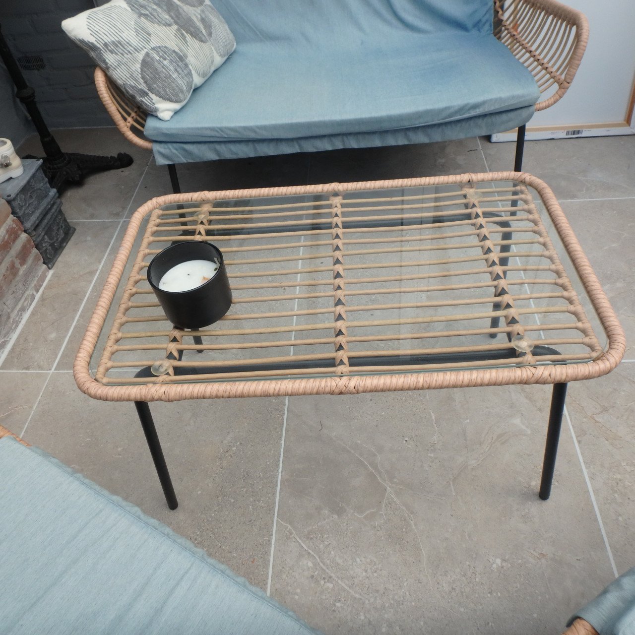 Rotan Tuinbankstel