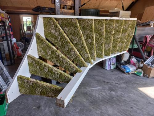 Gedraaide trap 2.50 mtr 11treden