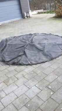 Spring net voor trampoline