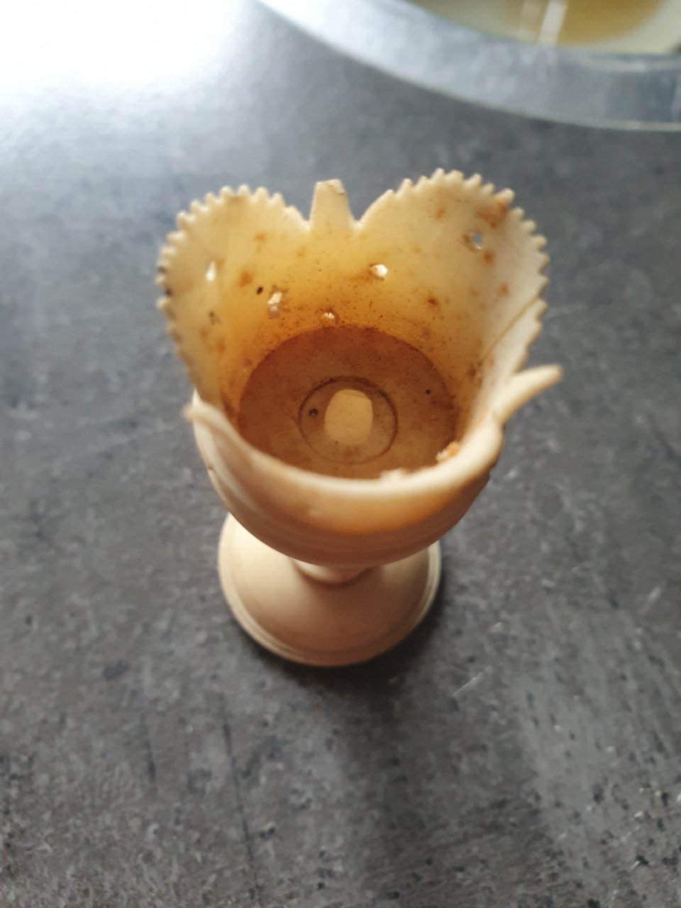 Antieke toren van been voor een schaakspel nodig?